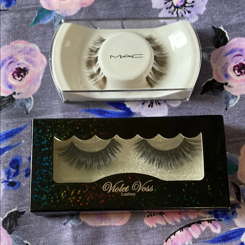 MAC and Violet Voss False Eyelashes Set - Black - Picture 1 of 10